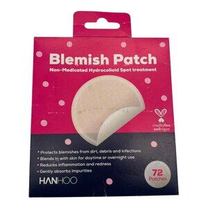 Hanhoo Blemish Patch Non-Medicated Hydrocolloid Spot Treatment 72 Patches